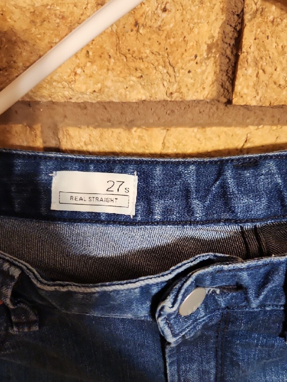 GAP Women's Blue Faded Straight Leg Jeans - Picture 2 of 4